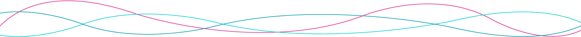 Colorful abstract geometric pattern featuring interconnected blocks in shades of pink, blue, and teal forming a jagged, horizontal layout.