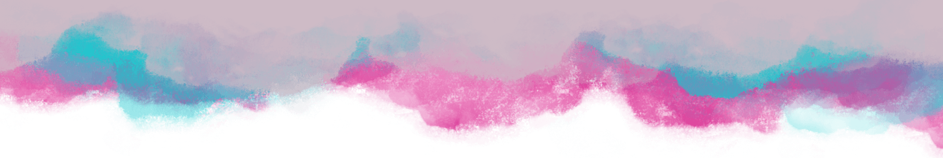 Abstract mountain landscape with textured layers in shades of pink, blue, and black.